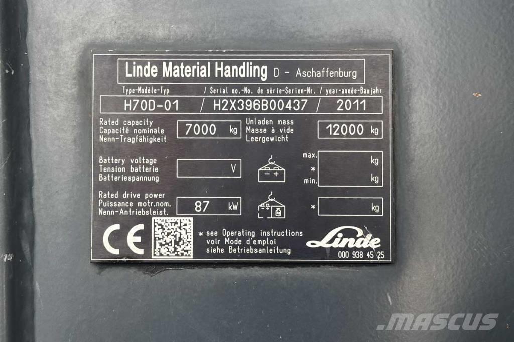 Linde H70D-01 Camiones diesel