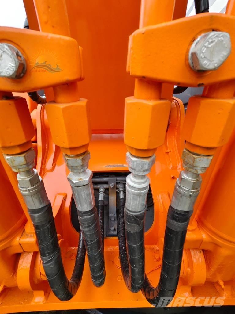 Hitachi EX 120 Excavadoras sobre orugas