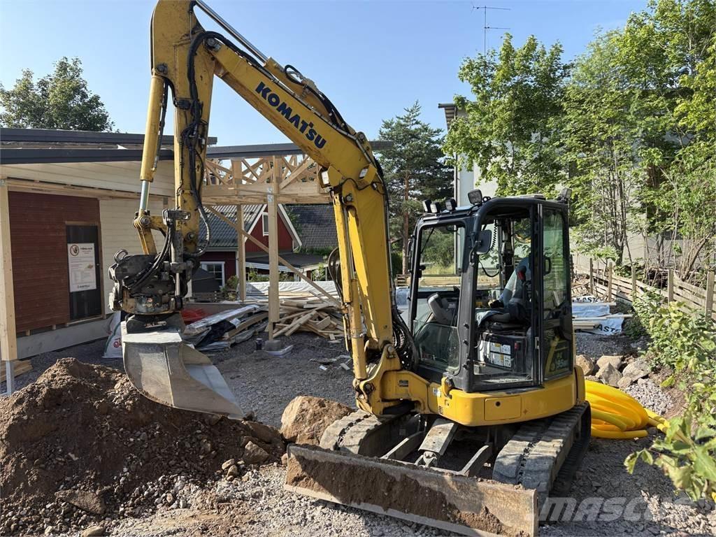 Komatsu PC55MR Excavadoras sobre orugas