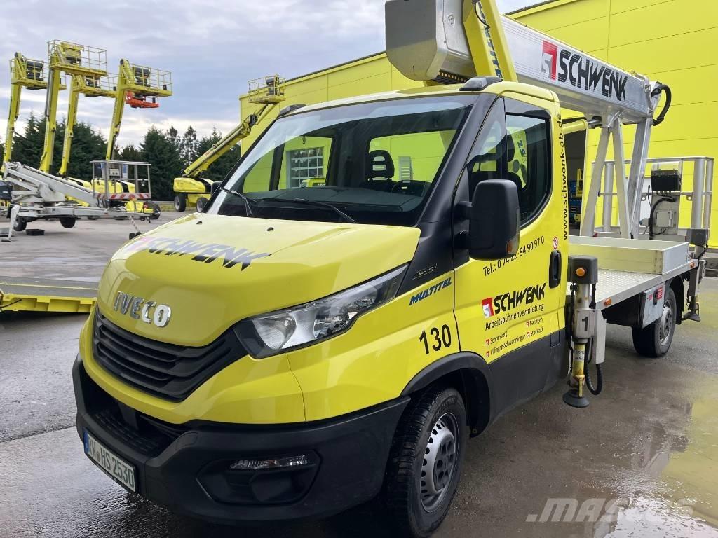 Multitel MJE 250 3.5 Plataformas sobre camión