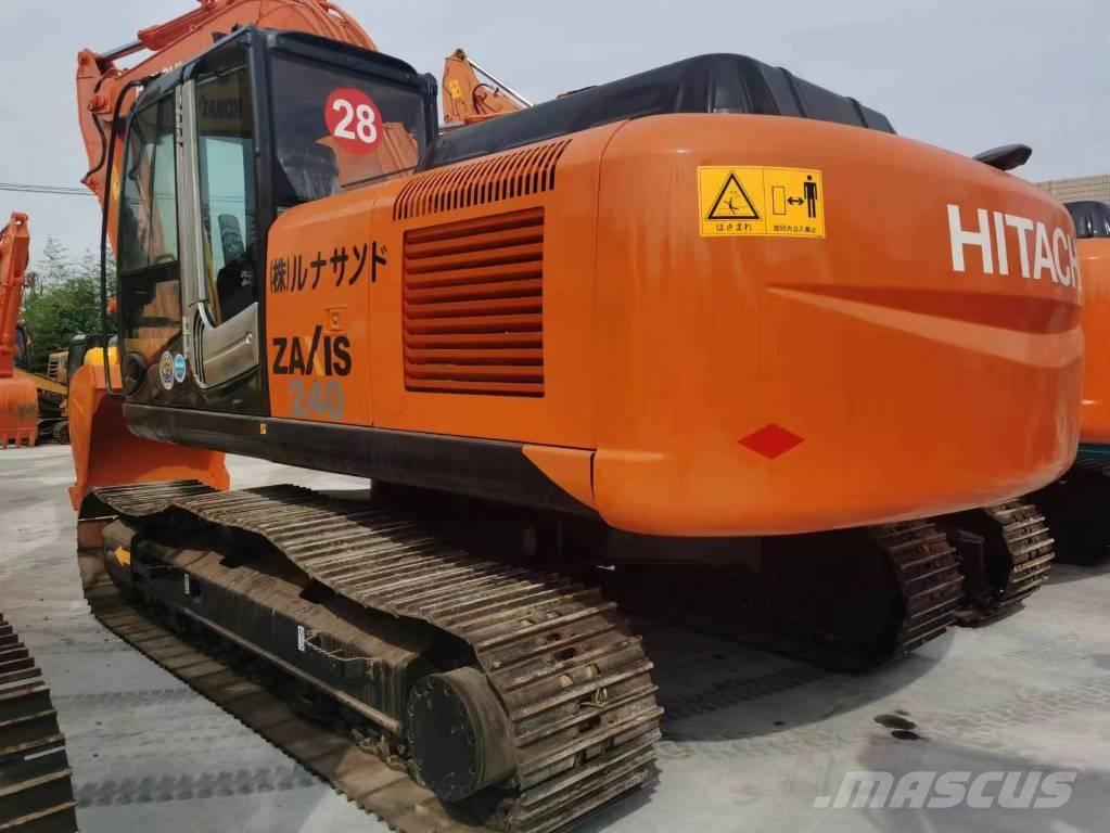 Hitachi ZX 240 Excavadoras sobre orugas
