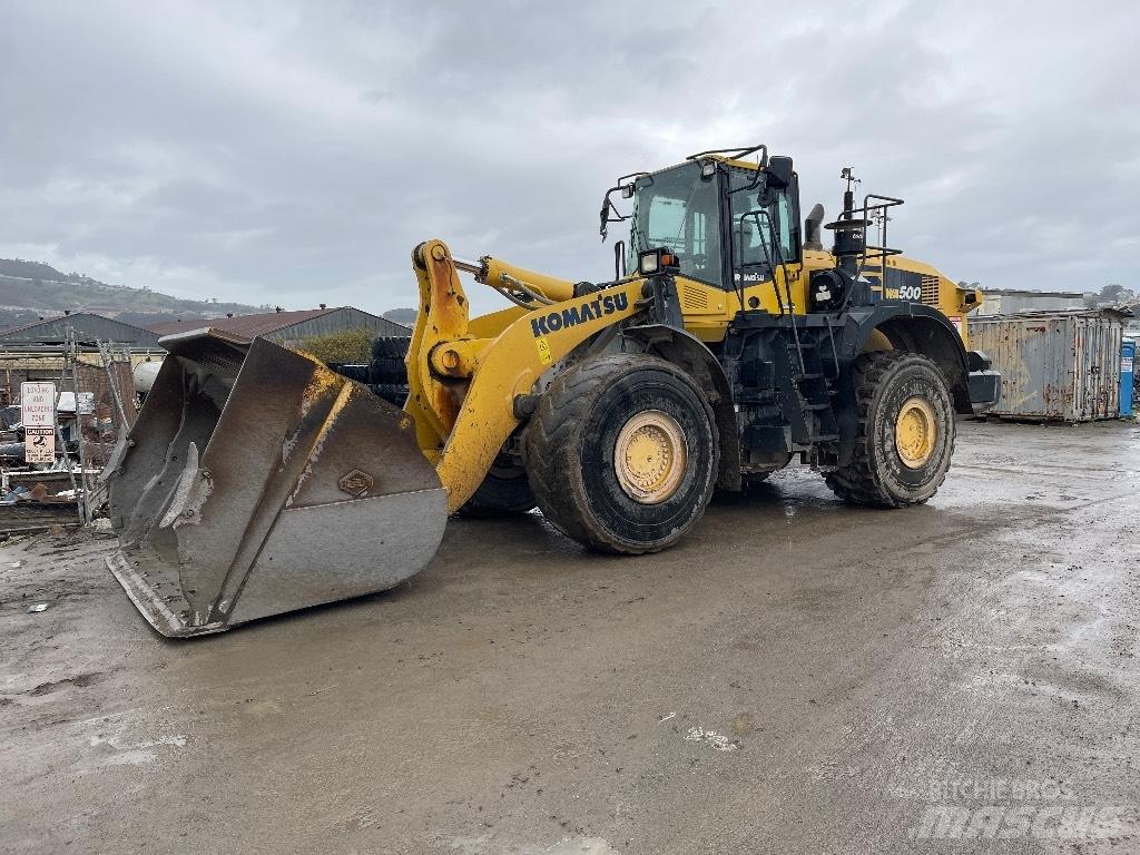 Komatsu WA500-8 Cargadoras sobre ruedas