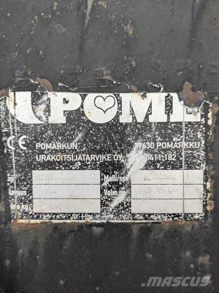 Pome Nivel Aura 280 Hojas y cuñas quitanieves