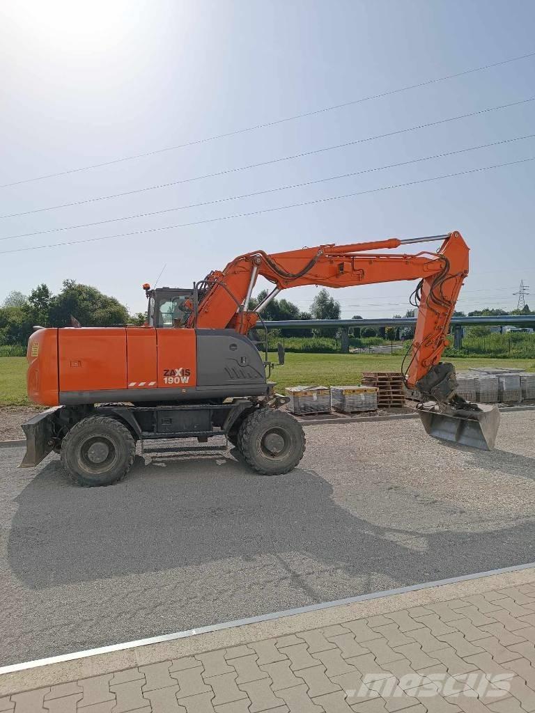 Hitachi ZX 190 W-3 Excavadoras de ruedas
