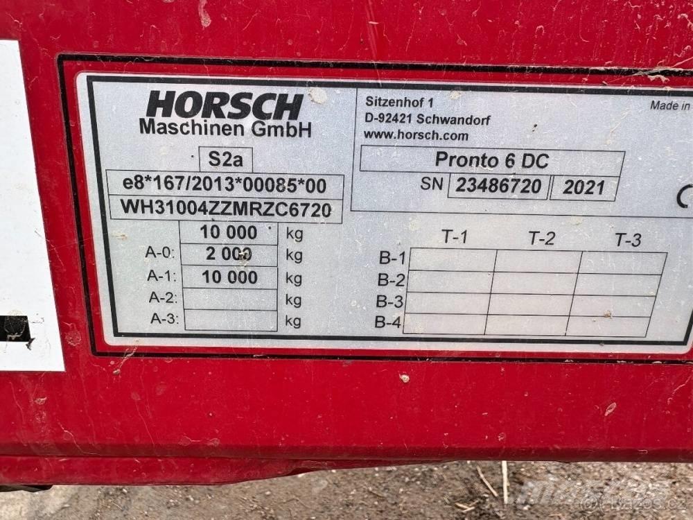 Horsch Pronto 6 DC Perforadoras combinadas