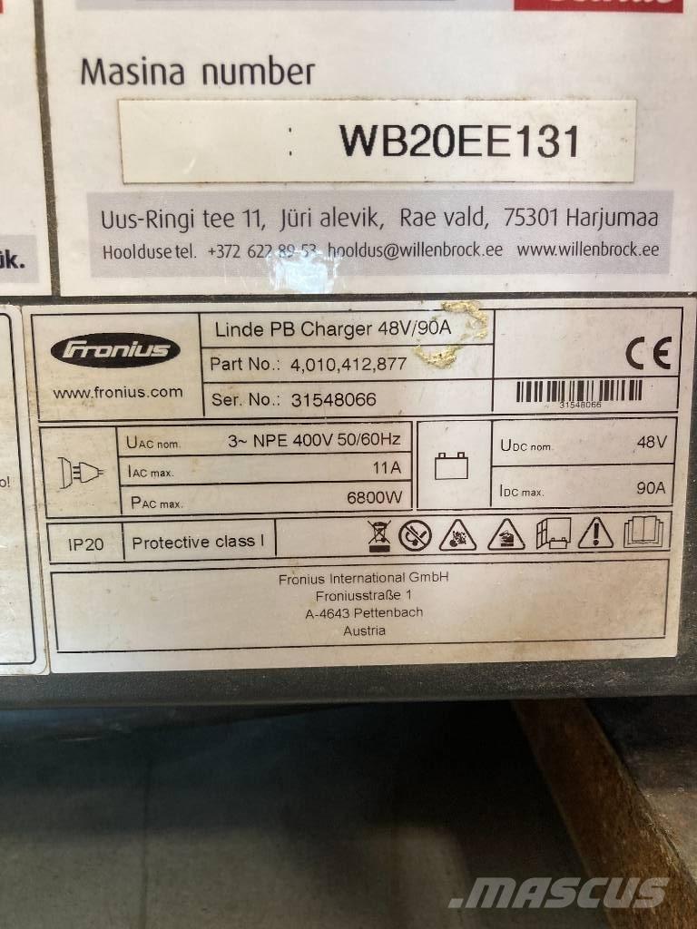 Linde E 16 P Carretillas de horquilla eléctrica