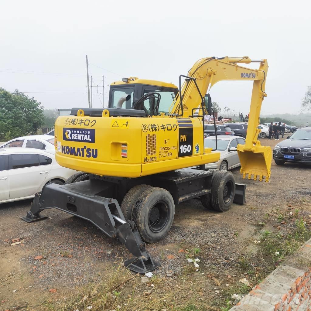 Komatsu PW160W-7 Excavadoras de ruedas