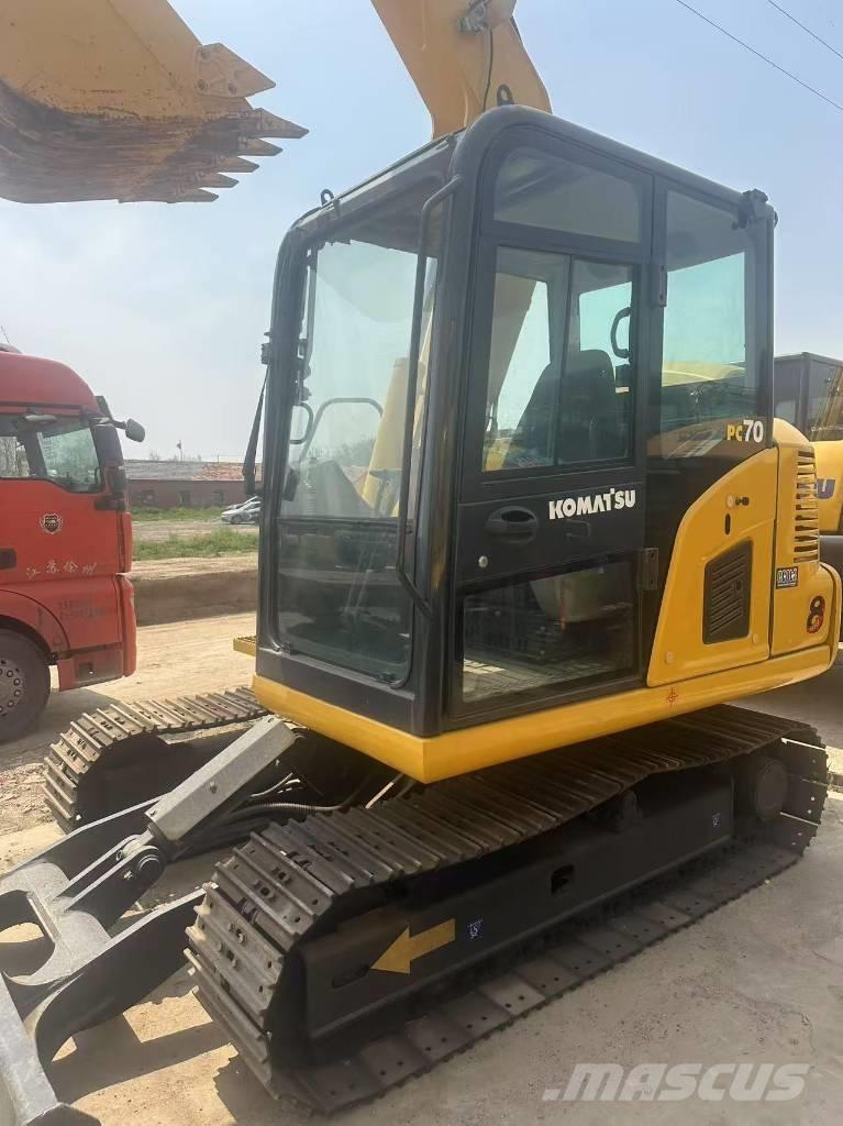 Komatsu PC 70 Excavadoras sobre orugas