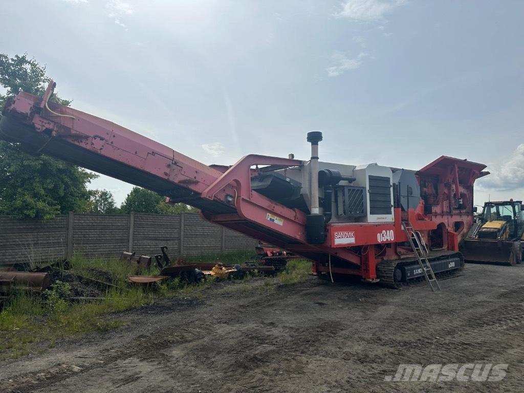 Sandvik QJ 340 Trituradoras móviles