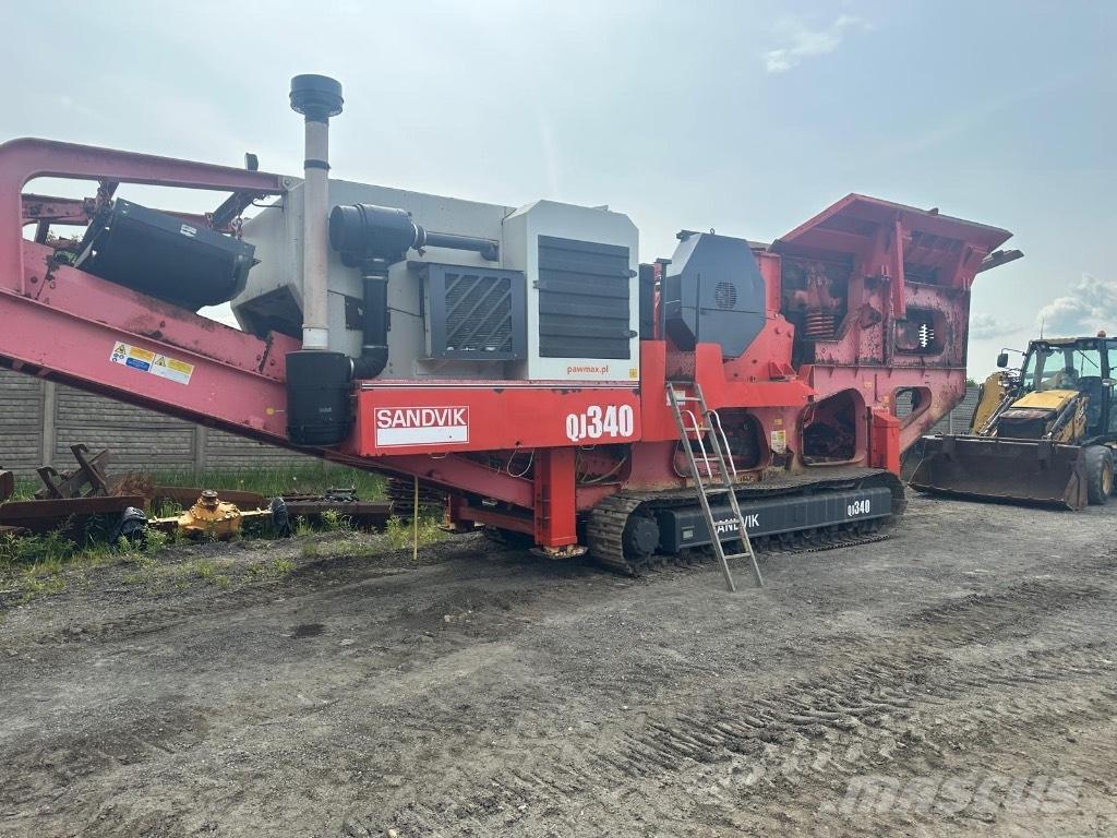Sandvik QJ 340 Trituradoras móviles