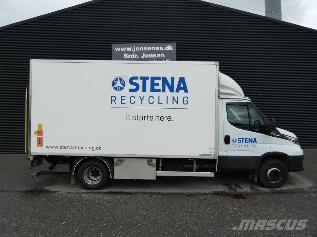 Iveco 70C 21 Camiones con caja de remolque