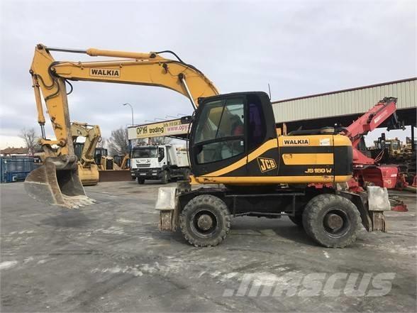 JCB JS 160 W Excavadoras de ruedas