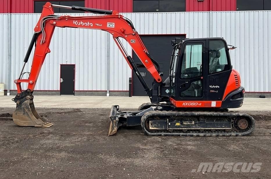 Kubota KX 080-4 Excavadoras 7t - 12t