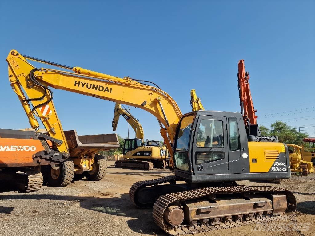 Hyundai R180LC-7 Excavadoras sobre orugas