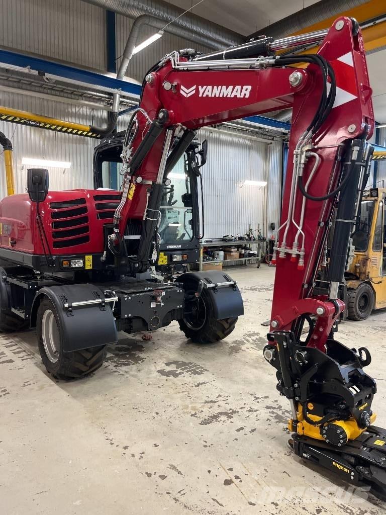 Yanmar B 95 W Excavadoras de ruedas