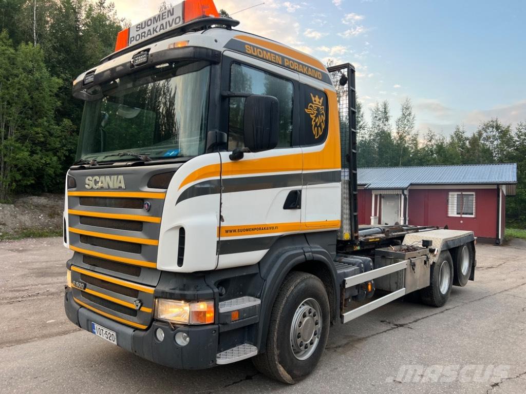 Scania R 500 Camiones elevadores de gancho