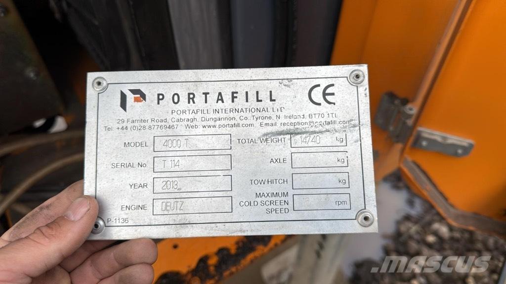 Portafill 4000t Cribas