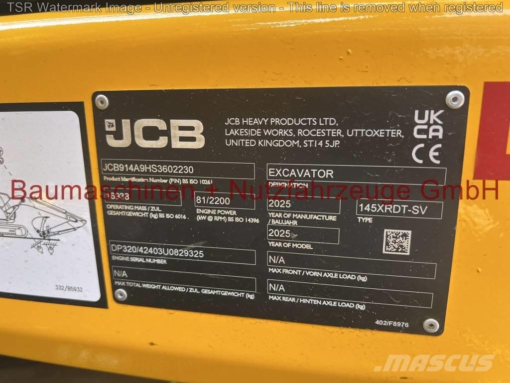 JCB 145XR -Demo- Excavadoras sobre orugas