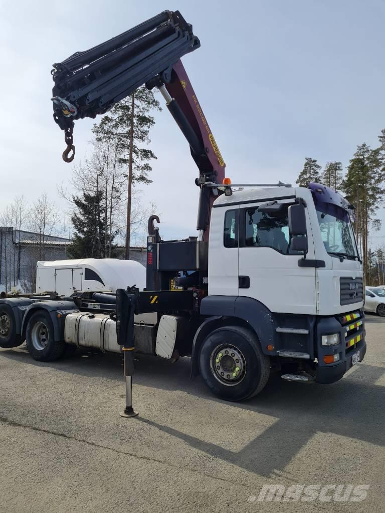 MAN TGA 26.480 Camiones elevadores de gancho