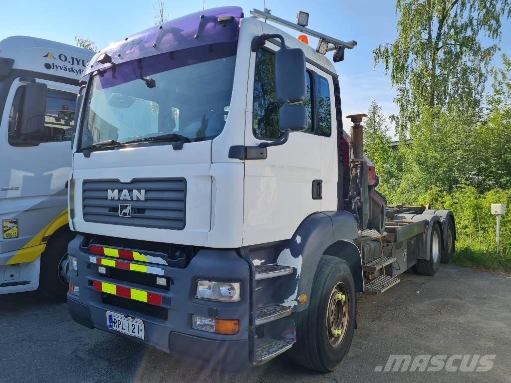 MAN TGA 26.480 Camiones elevadores de gancho