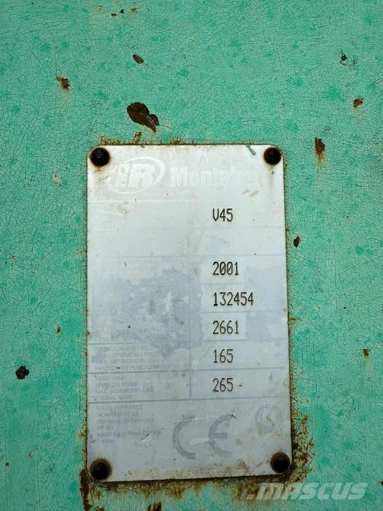 Montabert V 45 Martillos hidráulicos