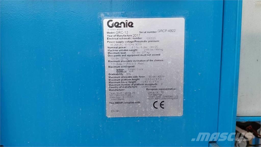 Genie GR12 Otras plataformas elevadoras