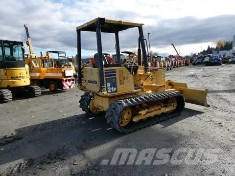 Komatsu D21P-8EO Buldozer sobre oruga