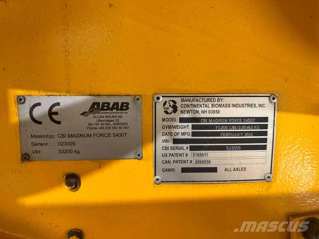 CBI 5400T Desramadoras