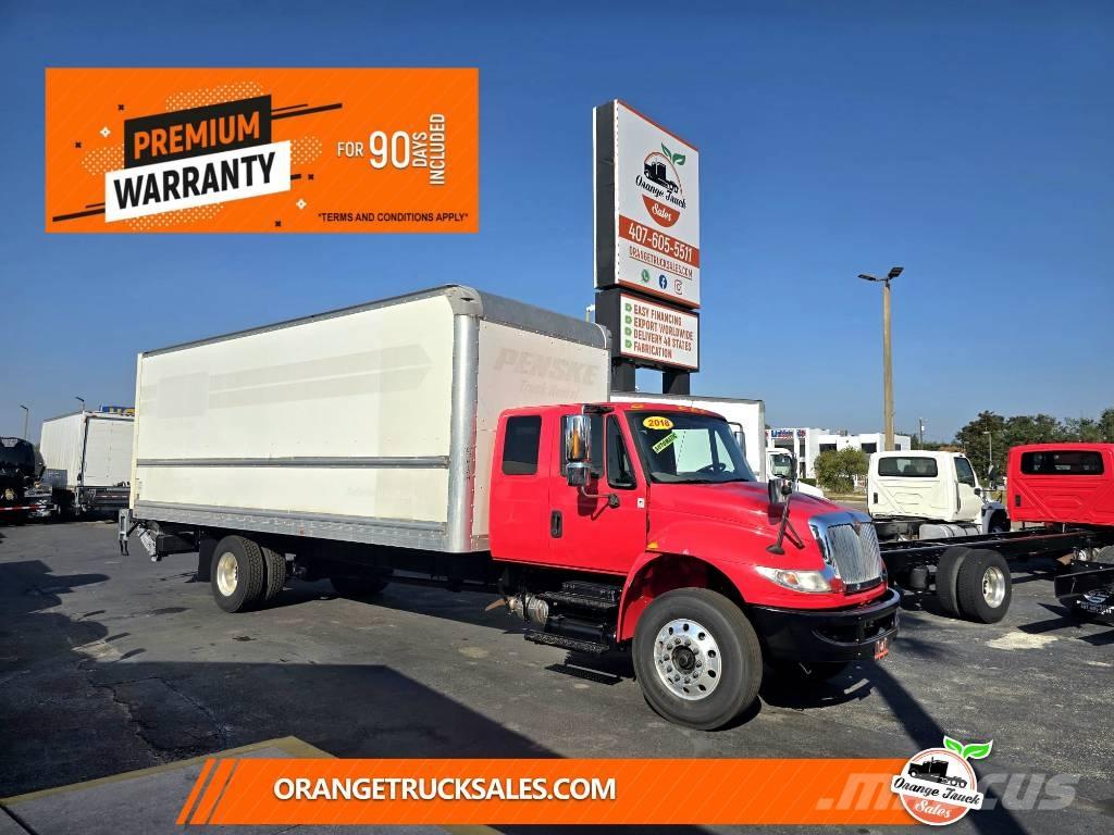 International 4300 Camiones con caja de remolque