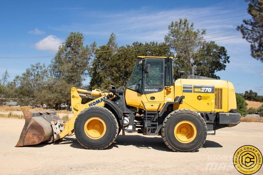 Komatsu WA 270 Cargadoras sobre ruedas