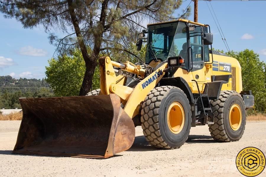 Komatsu WA 270 Cargadoras sobre ruedas