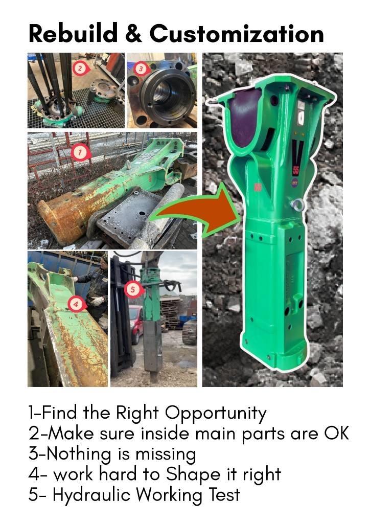 Montabert V 32 Martillos hidráulicos