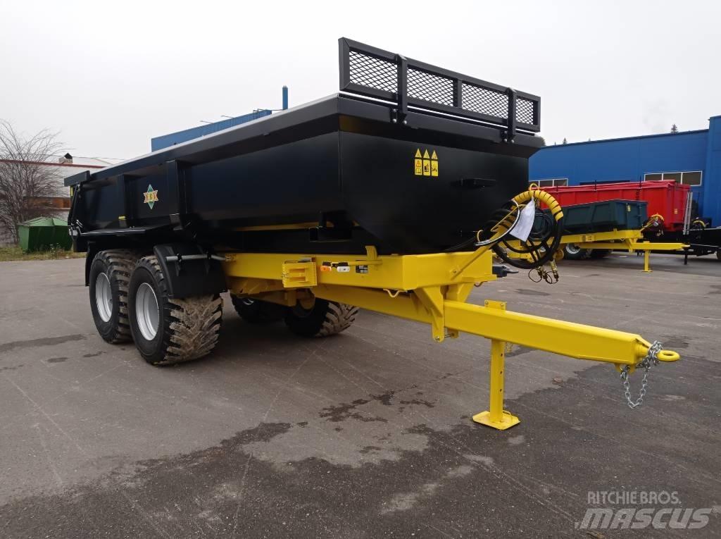 ERT E18 Dumper Remolques con caja de volteo