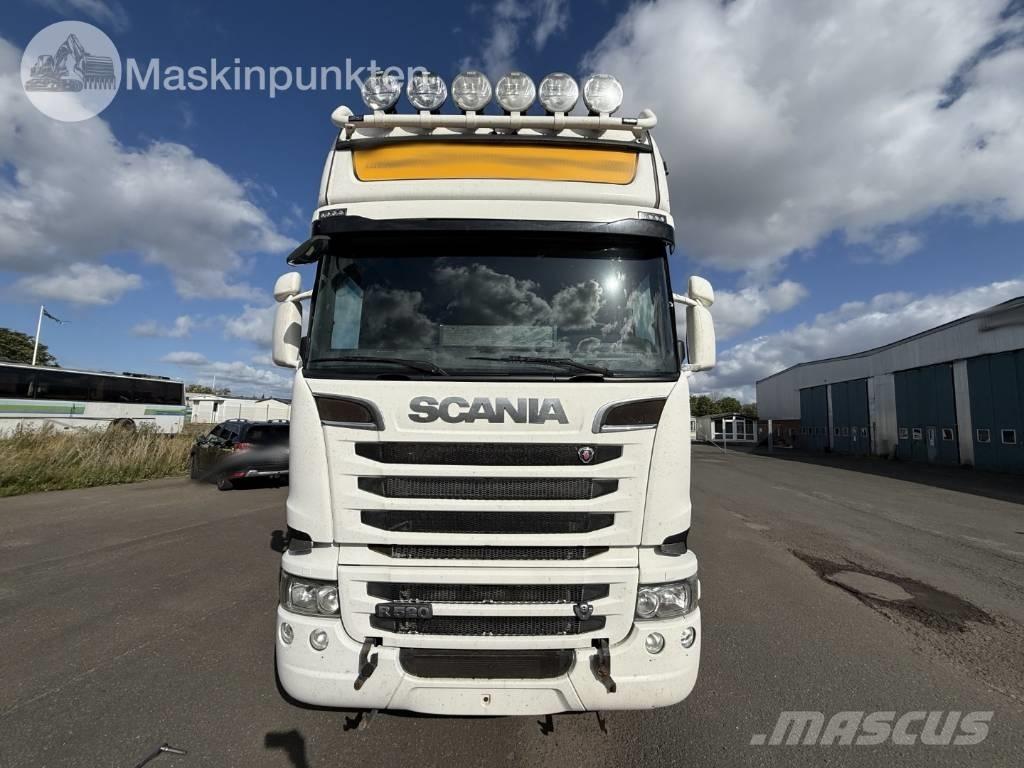 Scania R 520 LB Camiones con caja de remolque