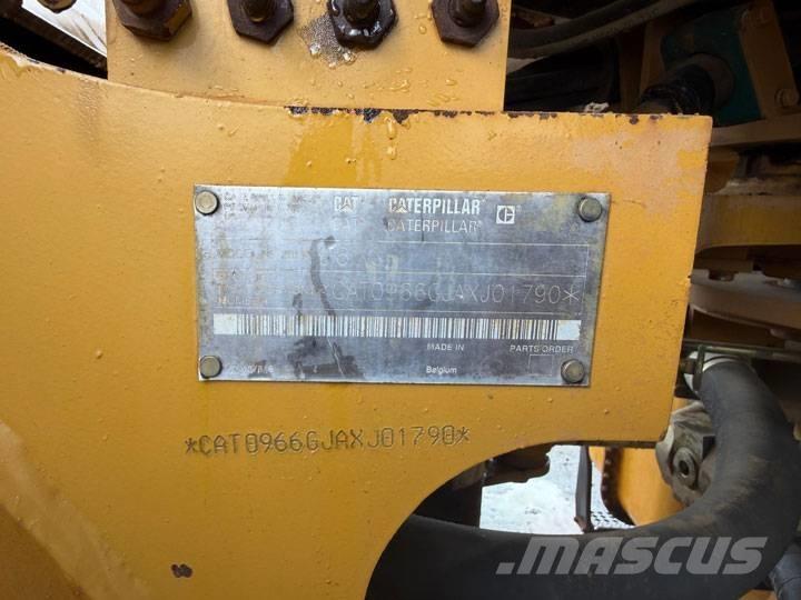CAT 966 G II Cargadoras sobre ruedas