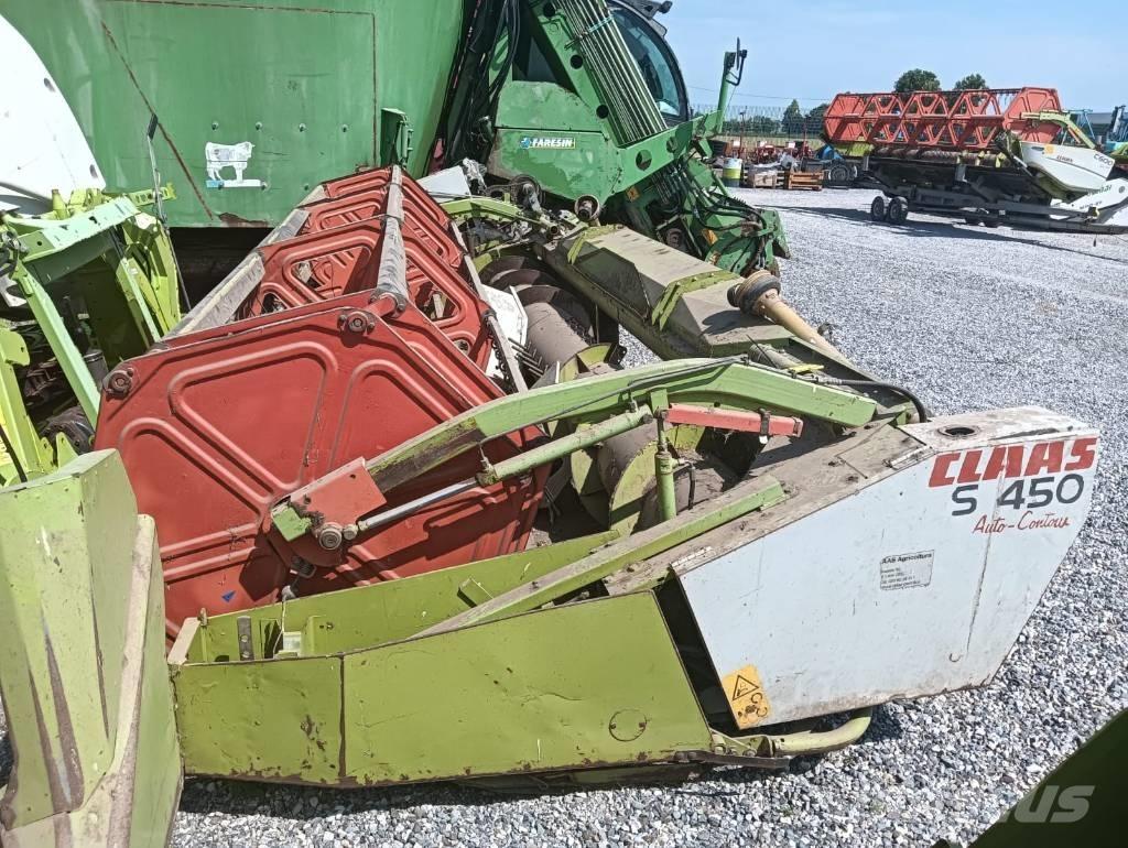 CLAAS S 450 Cabezales de cosechadoras combinadas