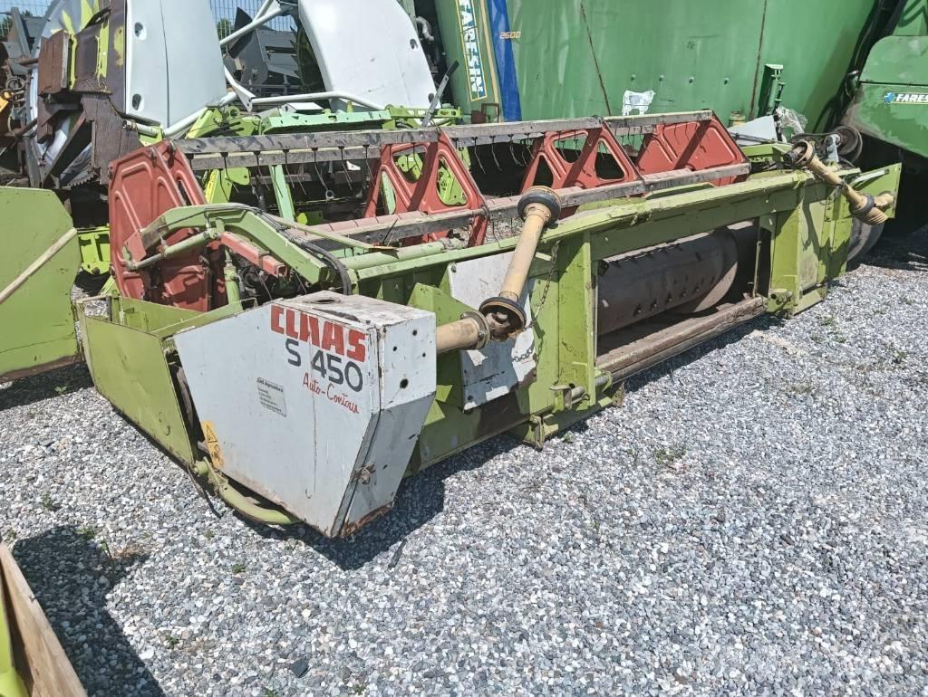 CLAAS S 450 Cabezales de cosechadoras combinadas
