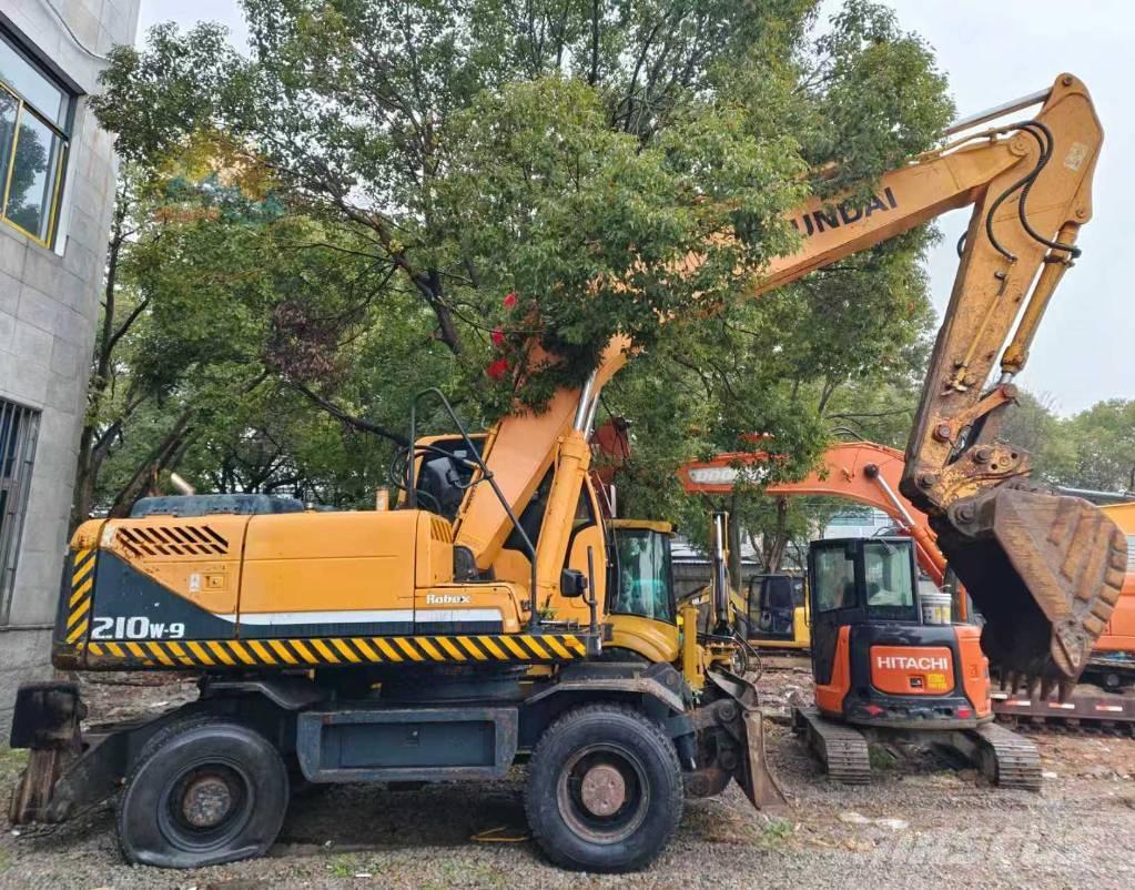 Hyundai r210w-9 Excavadoras de ruedas