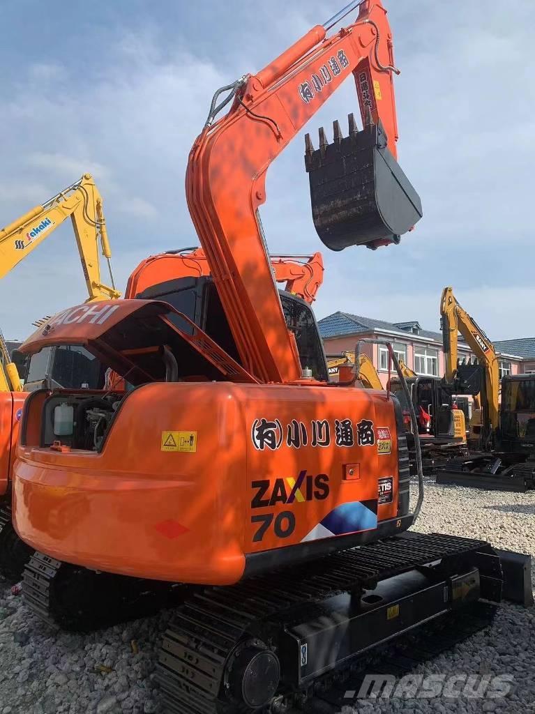 Hitachi ZX 70 Excavadoras sobre orugas
