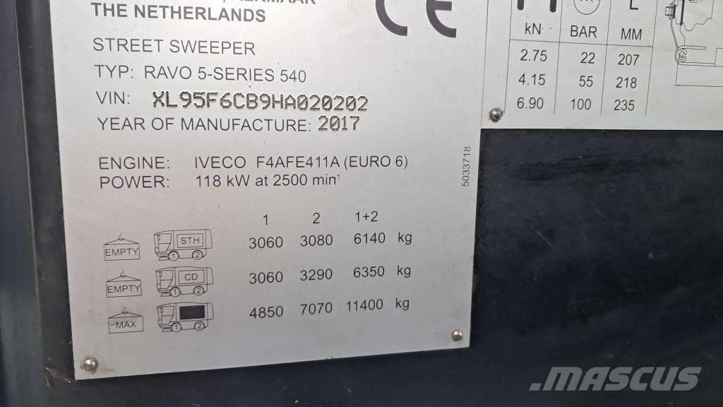 Ravo 540 CD Barredoras