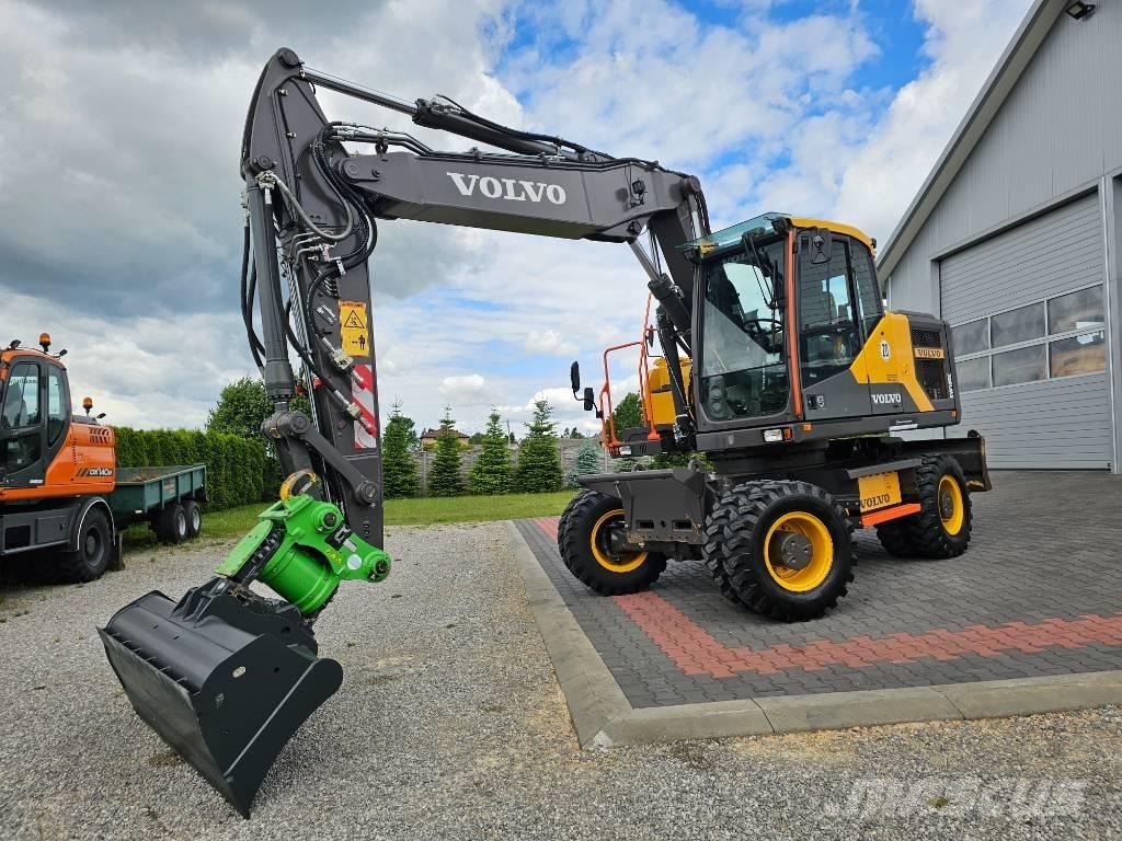 Volvo EW 160 E Excavadoras de ruedas