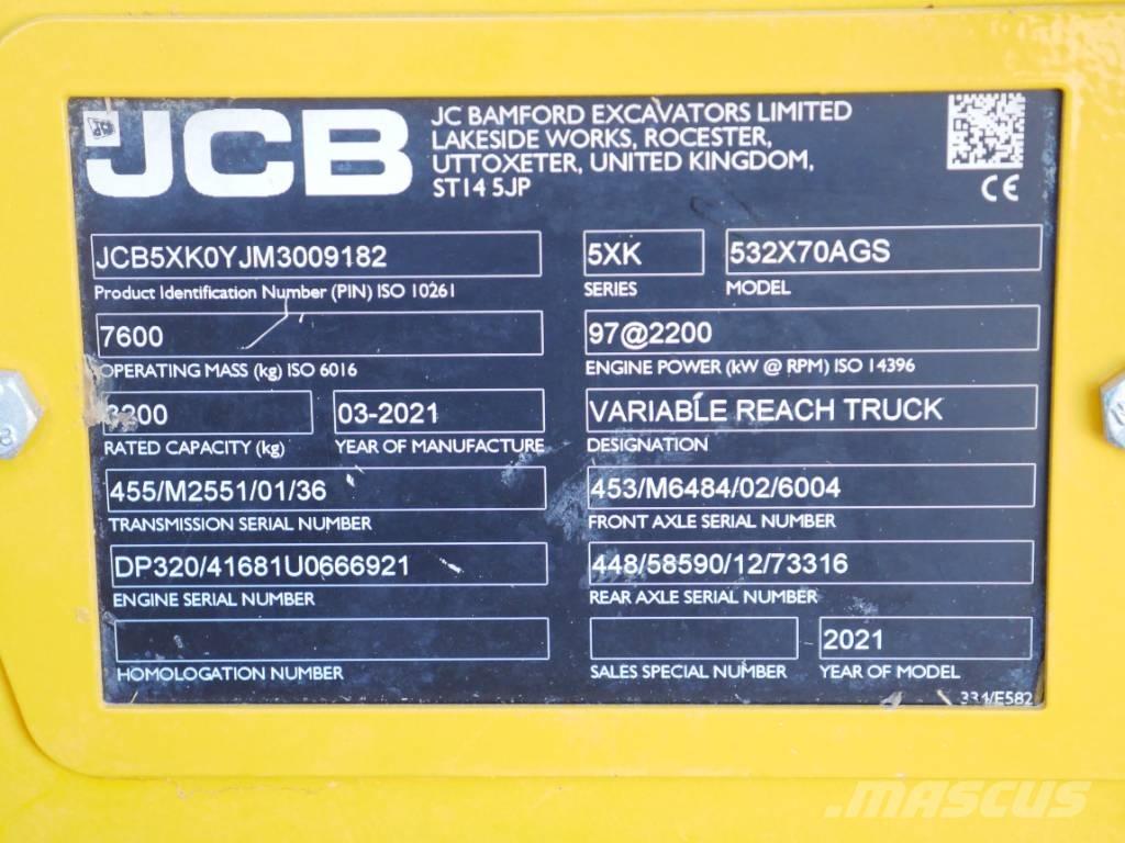 JCB 532-70 Carretillas telescópicas