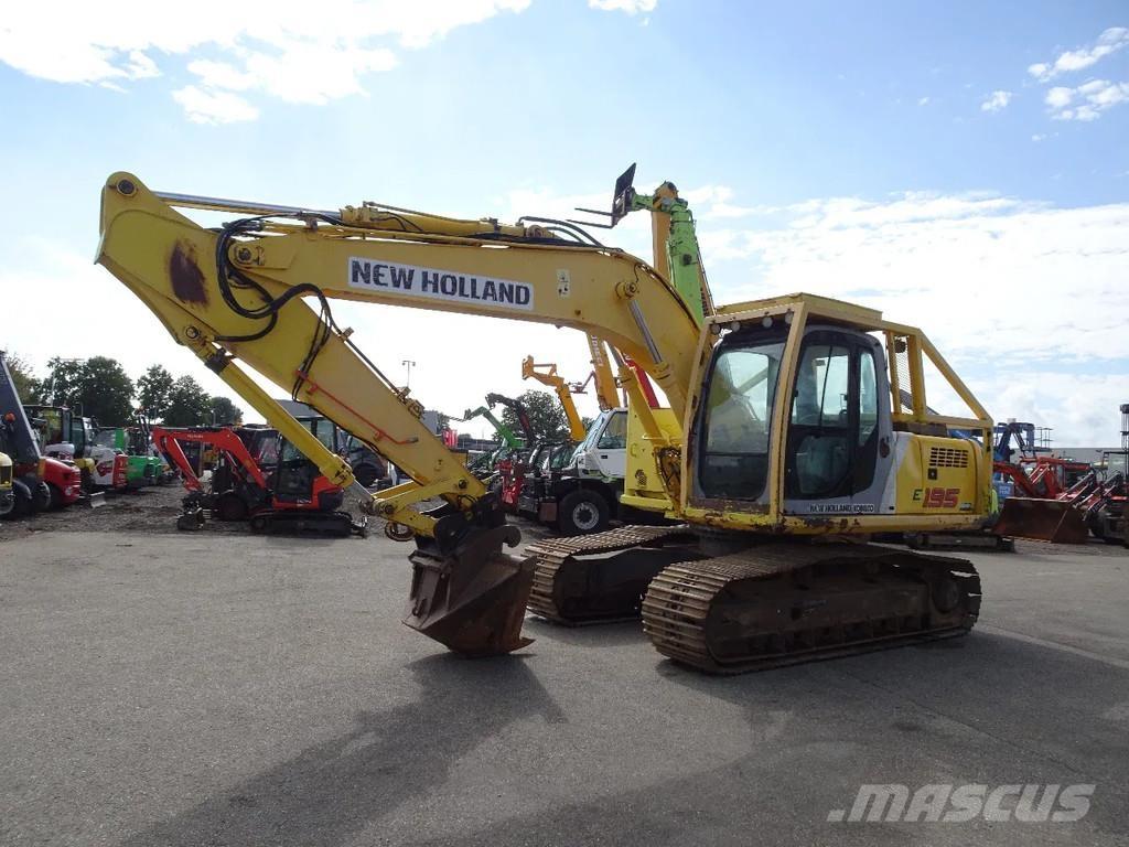 New Holland E195 Excavadoras sobre orugas