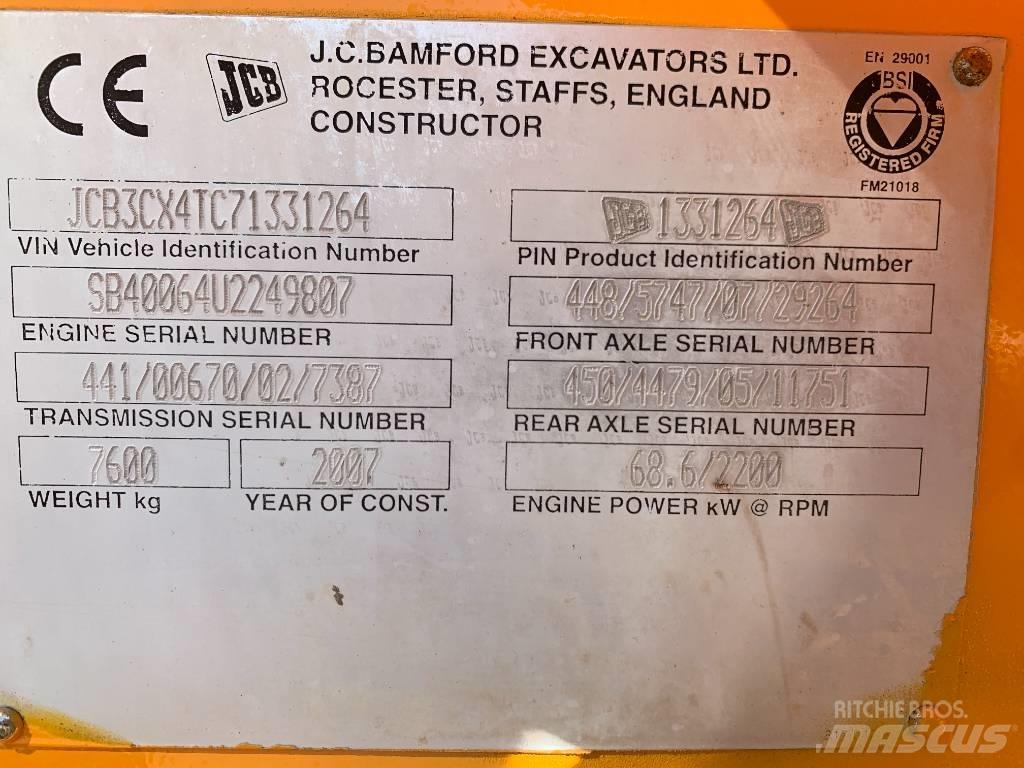 JCB 3 CX Excavadoras de ruedas