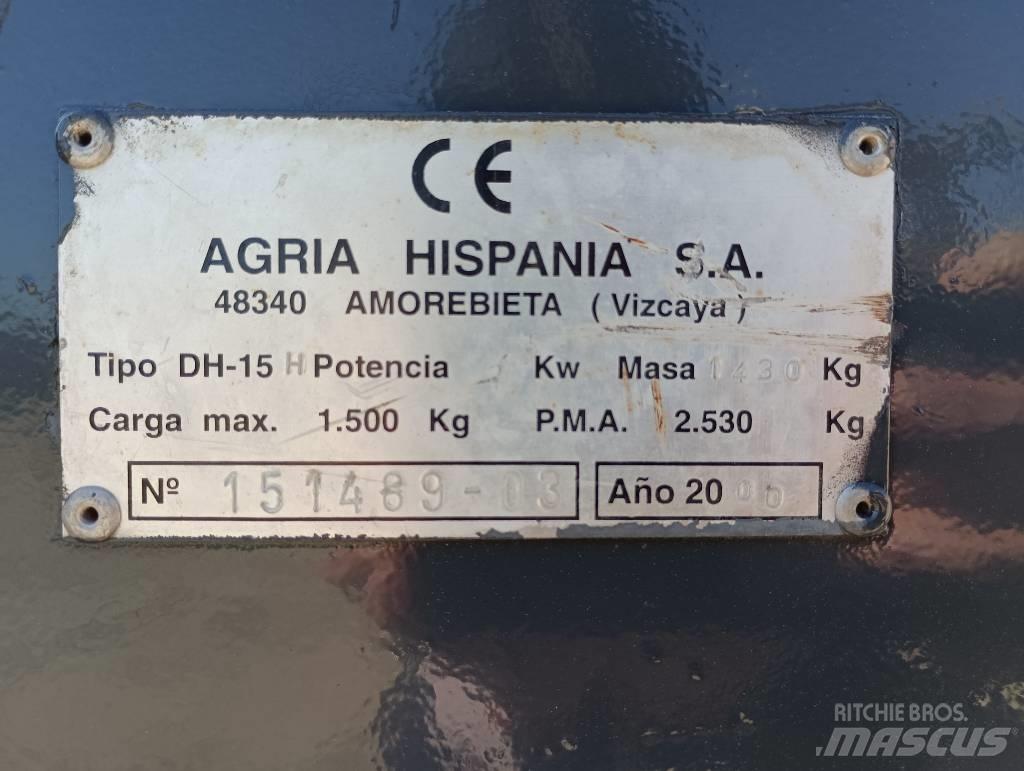 Agria DH 15 Mezcladoras de cemento y hormigón