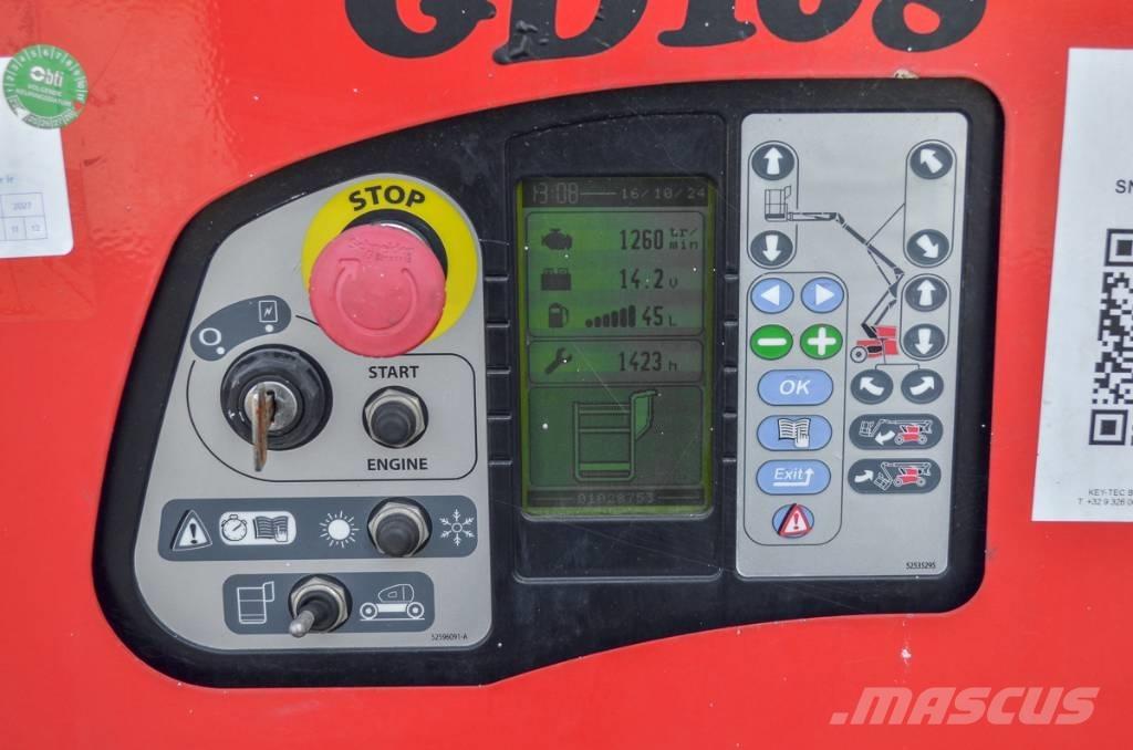 Manitou ManGo 12 Plataformas con brazo de elevación manual