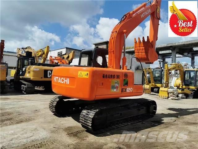 Hitachi EX 120 Excavadoras sobre orugas