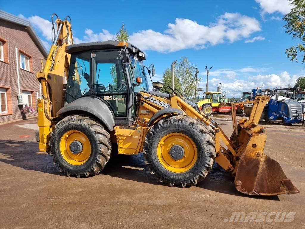 CASE 695 SR2 - 4 PS Retrocargadoras
