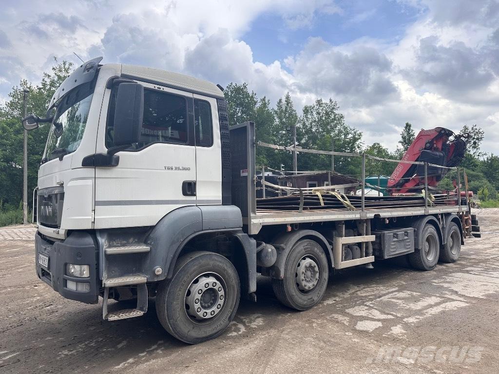 MAN TGS 35.360 8x4 Camiones grúa