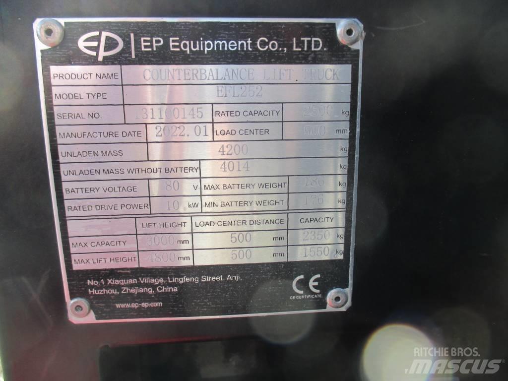 EP EFL 252 Carretillas de horquilla eléctrica